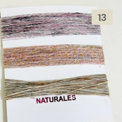 BORDERINES • Hilos pintados a mano - Lanas Naturales