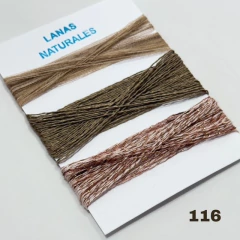BORDERINES • Hilos pintados a mano - Lanas Naturales