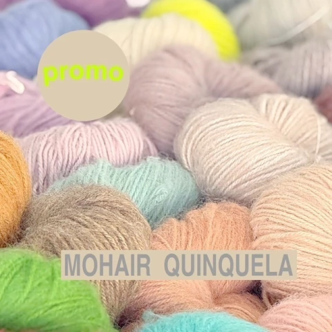MOHAIR QUINQUELA • Madeja 150 gr-------------- PROMO - comprar online