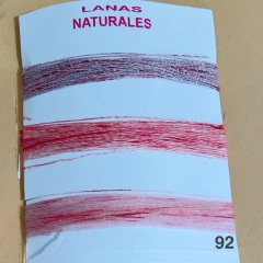 BORDERINES • Hilos pintados a mano - Lanas Naturales