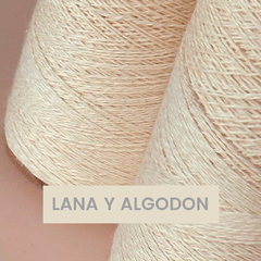 LANA Y ALGODON • Cono 250g