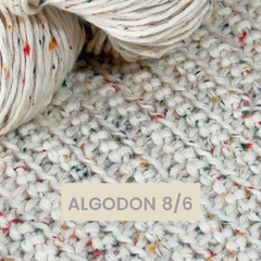 ALGODON 8/6 PINTITAS • Madeja 150 gr