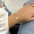 Pulseira de Prata Árvore da Vida Cravejada com Banho de Ouro