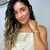 Pulseira de Prata 1 Trevo Madrepérola Borda Pontilhada Insp.VCleef