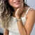 Pulseira de Prata 1 Trevo Madrepérola Borda Pontilhada Insp.VCleef - Encanto Pratas