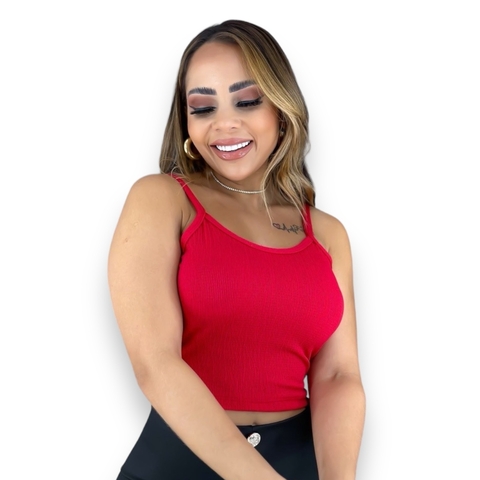 Cropped Feminino Alcinha Moda Blogueira