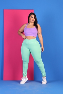 Calça Básica Plus Size