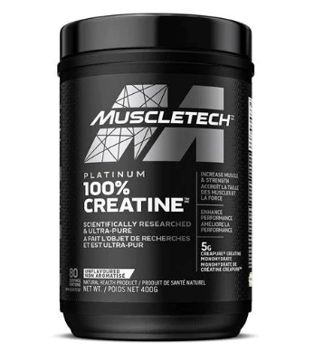 MUSCLETECH | PLATINUM CREATINE 400g - 80 SERVICIOS