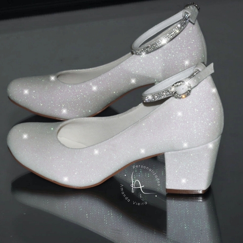 Sapato boneca Glitter