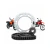 Kit Relação Transmissão Para Xtz 250 Lander 2006 2007 2008 Com Retentor Da Pra Lander250