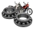 Caixa De Direção Com Colar Esferas Para NX 400 Falcon Da XRE 300 Pra Bros 125 150 160 Tornado