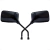 Par De Retrovisor Para Cbx 200 Strada Twister 250 Espelho Lente Plana Gvs Rosca Honda Quadradinho - comprar online