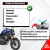 Par De Retrovisor Para Cbx 200 Strada Twister 250 Espelho Lente Plana Gvs Rosca Honda Quadradinho na internet