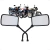 Par De Retrovisor Para Cbx 200 Strada Twister 250 Espelho Lente Plana Gvs Rosca Honda Quadradinho - comprar online
