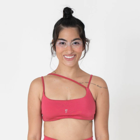 Top Biker Bloco Pink na internet