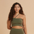 Top Long Biker Green