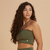 Top Long Biker Green - comprar online