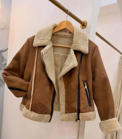 Jaqueta Aviador marrom - comprar online