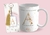 Caneca + chaveiro acrílico