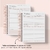 Imagem do Planner 2024 - FLORAL CORAL