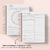Planner 2024 - FLORAL ROSA - loja online