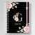 Planner 2024 - FLORAL PRETO