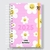 Agenda Personalizada 2025 - Fundo smile e florzinha