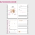 Caderneta personalizada - Ursinha princesa - comprar online