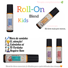 Kit completo Roll-On blend kids Via Aroma 10ml