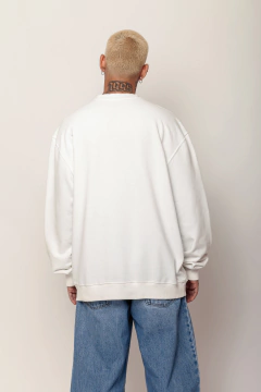 MOLETOM OVERSIZED GRAMATURA 350 - OFF WHITE - SOUPMARKET 