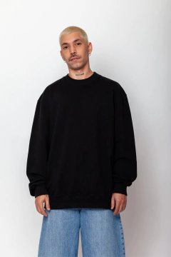 MOLETOM OVERSIZED GRAMATURA 350 - PRETO