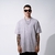 CAMISETA OVERSIZED ESSENTIALS - LISA WASHED LIGHT GRAY na internet