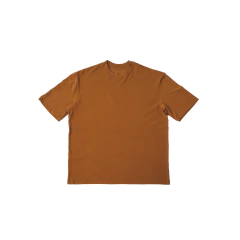 CAMISETA OVERSIZED ESSENTIALS - LISA FERRUGEM - SOUPMARKET 