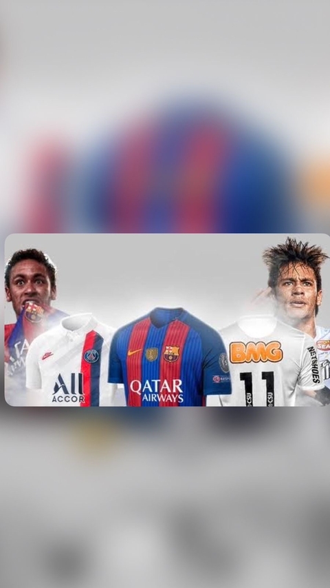 Kit "Clubes" Neymar Jr FC Barcelona - Santos - Psg - comprar online