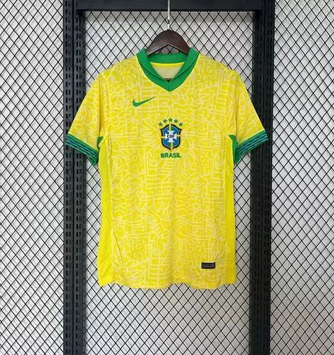 Camisa Seleção Brasil 24/25 Nike - Amarela