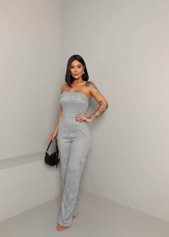 Macacão Feminino Tomara Que Caia Canelado Grosso - comprar online