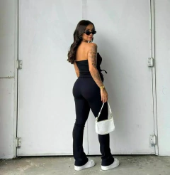 Conjunto Feminino Canelado Tomara que caia - loja online