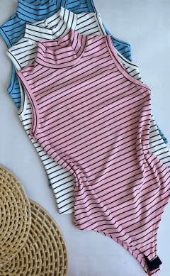 Body Canelado Gola Alta Regata Básico e Listrado na internet