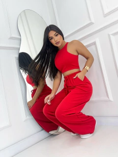 Conjunto Gringa Cropped e calça