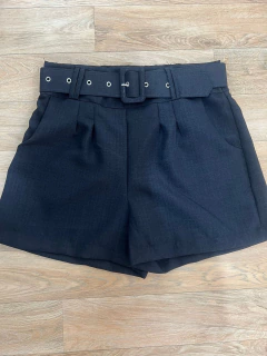 Shorts Feminino Linho Com Cinto E Bolso - Kit Multimarcas