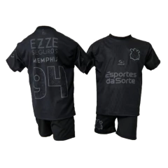 Conjunto Infantil Uniforme De Time De Futebol Menino - comprar online