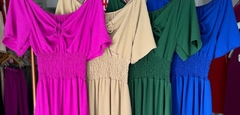 Vestido Longo 3 Marias Ciganinha Elástico De Amarrar Na Frente na internet