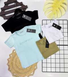 Camiseta Infantil EA Menino Com Elastano