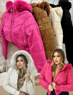 Jaqueta Puffer Zara Forrada - loja online