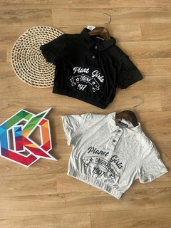 CROPPED POLO PLANET GIRLS - comprar online