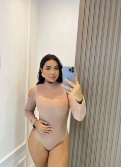 Body Feminino Manga Longa Canelado Anarruga - comprar online