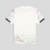 Camisa branca da Seleção Portuguesa II 2025/26, vista traseira, com detalhes coloridos nas mangas e na parte inferior.