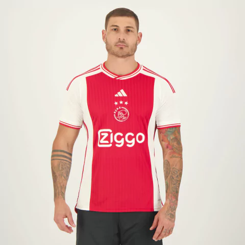 Camisa do Ajax Home 23/24 - Vermelho