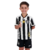 Conjunto Infantil Botafogo I 2023/24 Preto e Branca - (Patch Campeão Libertadores 2024)