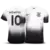 Camisa do Corinthians Home 24/25 com o nome Memphis e número 10, em preto e branco com detalhes em gradiente.